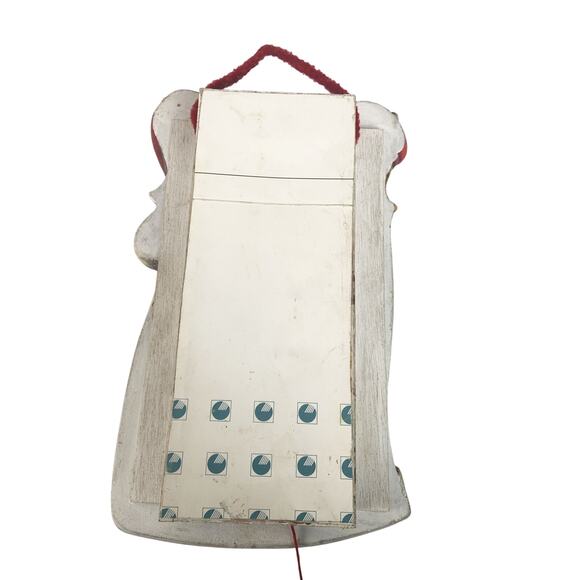 Vintage 60s Silent Night Wall Plaque Bensinc Pull String Musical - Picture 9 of 10